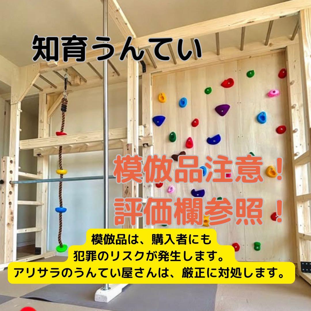 知育うんてい　うんてい　室内遊具　ボルダリング　鉄棒