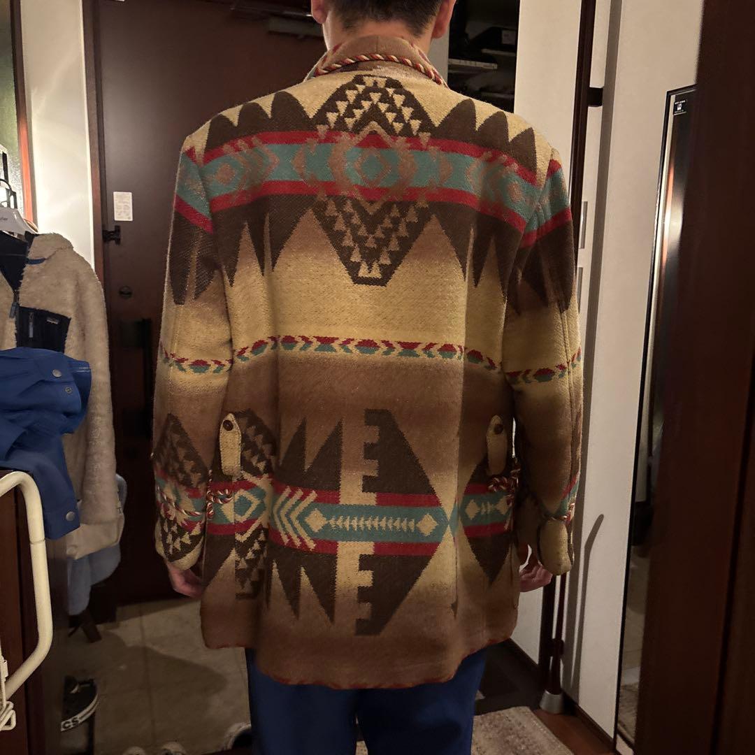 マセラティ様　80〜90年代　ラルフローレン ネイティブ柄 ジャケット