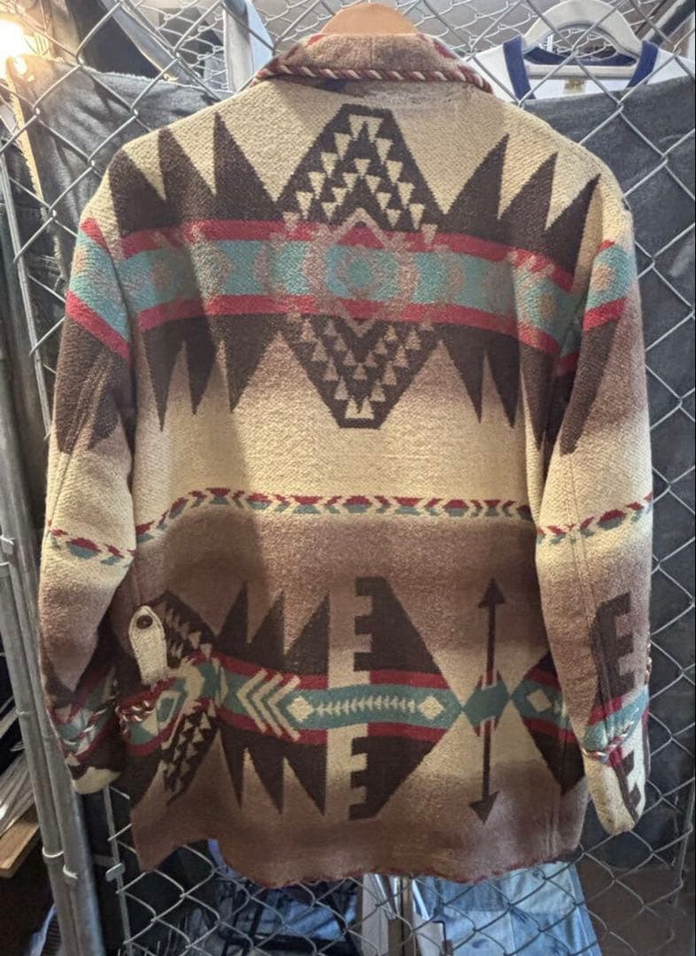 マセラティ様　80〜90年代　ラルフローレン ネイティブ柄 ジャケット