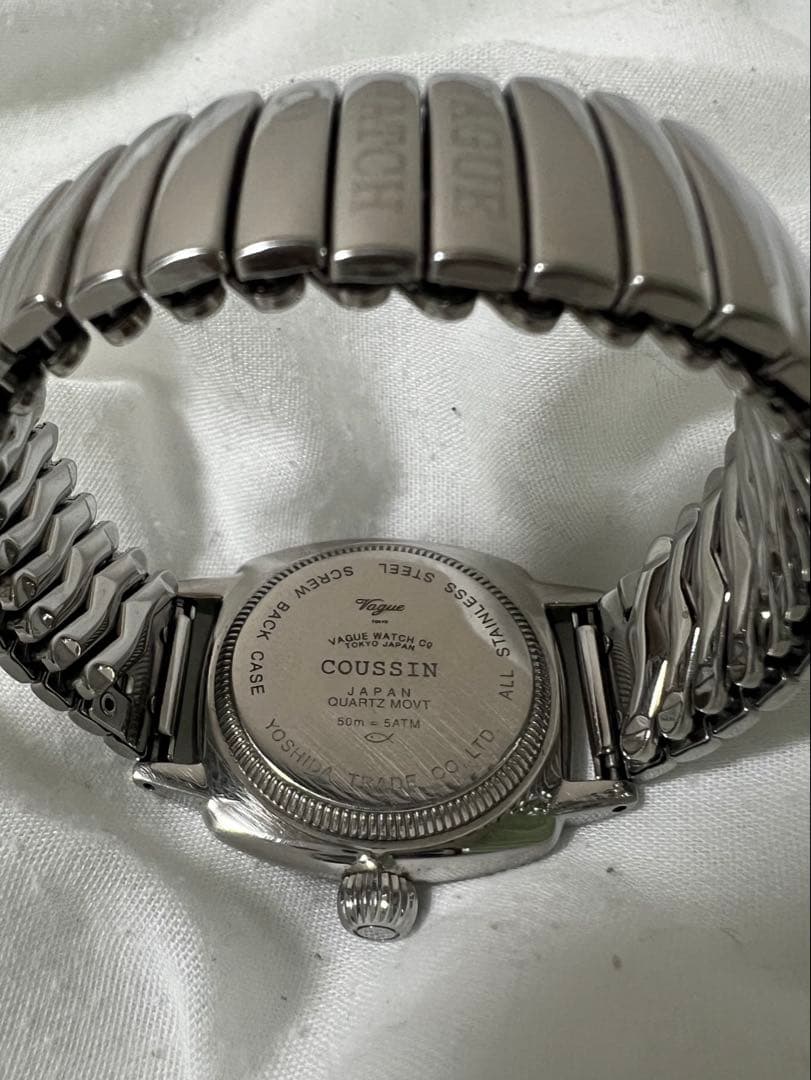 VAGUE WATCH CO. COUSSIN アナログ腕時計 シルバー