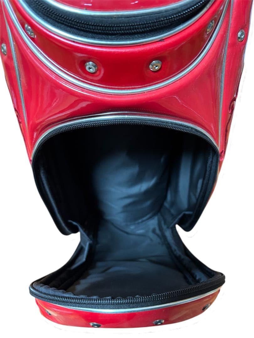 【超希少】ダンスウィズドラゴン キャディバッグ & ヘッドカバー3点 赤