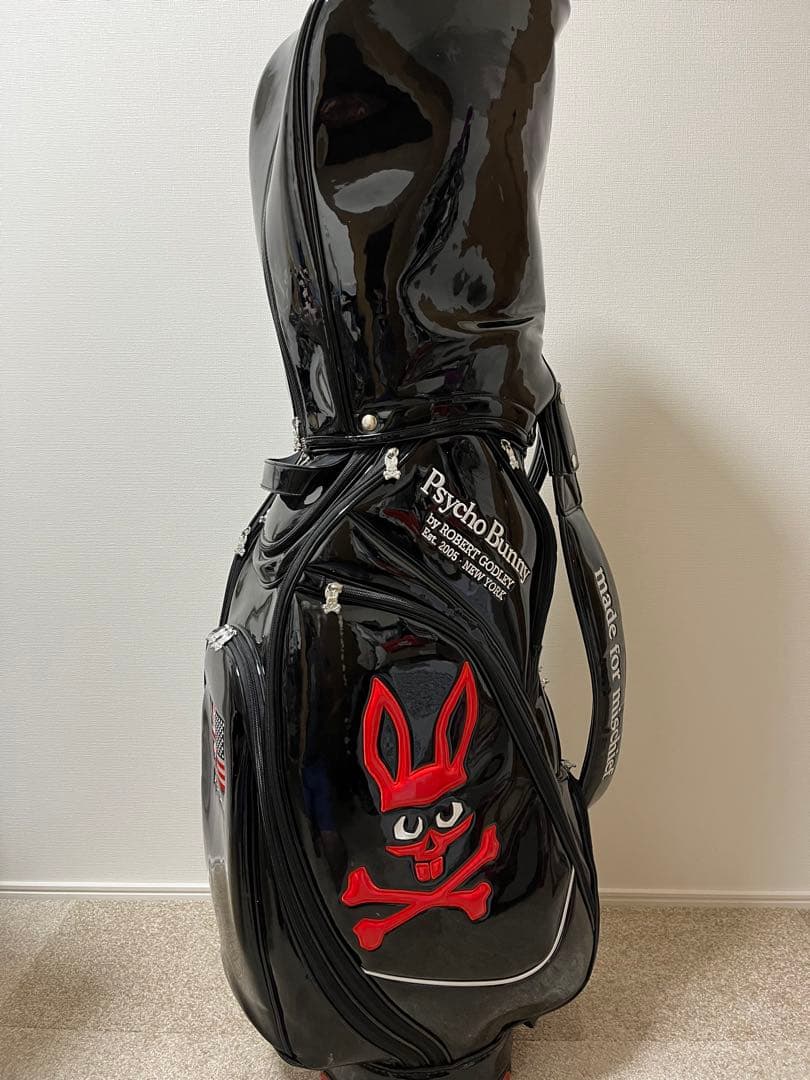 Psycho Bunny ゴルフバッグ 黒