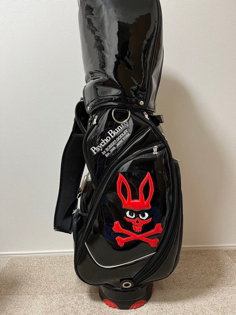 Psycho Bunny ゴルフバッグ 黒