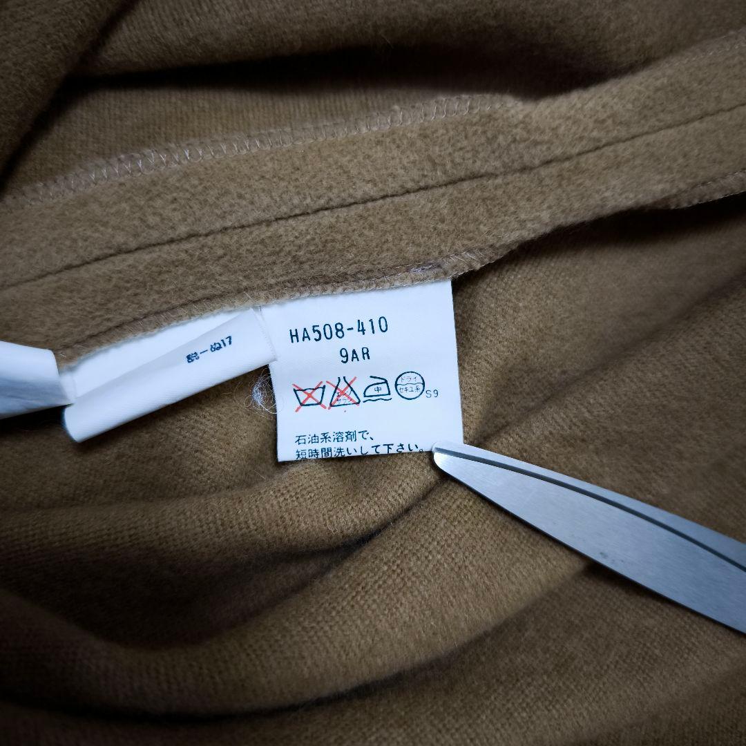 【極美品】SOLEILアンゴラ100% フォックスファー ケープポンチョコートM