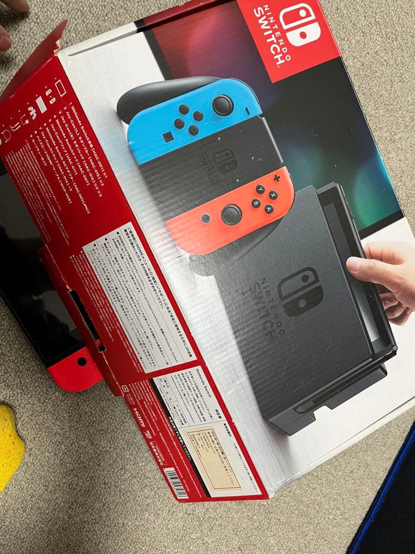 Nintendo switch 初代　Lジョイコン動作不良