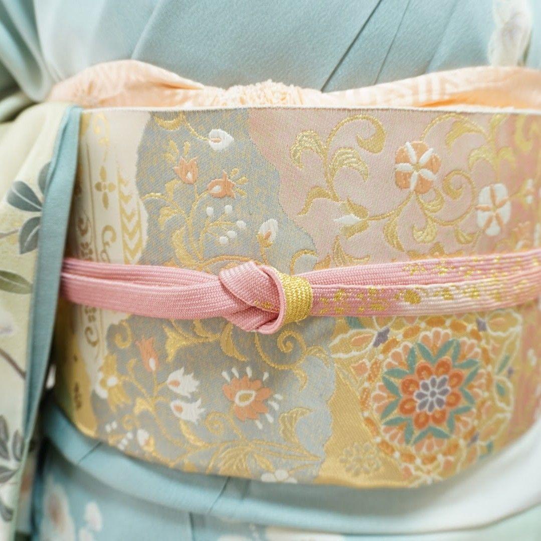 訪問着フルセット　286▪︎ 正絹　卒業式　入学式　お宮参り　七五三　披露宴