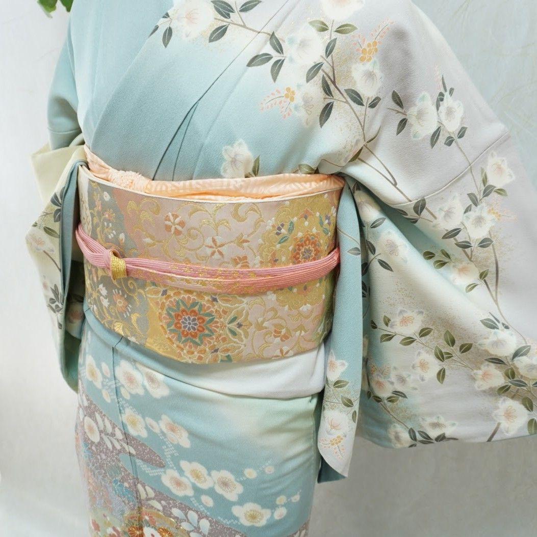 訪問着フルセット　286▪︎ 正絹　卒業式　入学式　お宮参り　七五三　披露宴