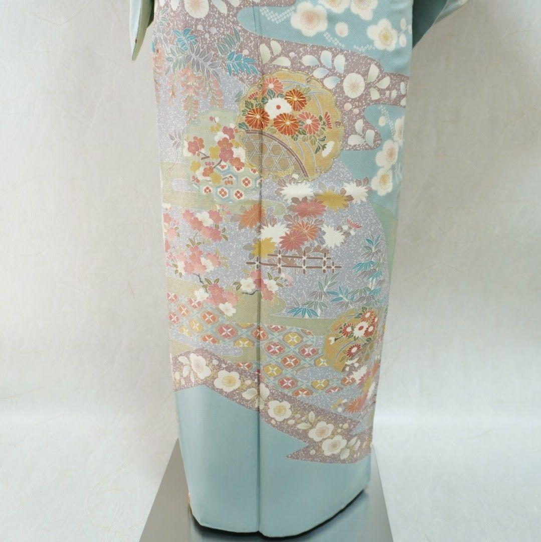 訪問着フルセット　286▪︎ 正絹　卒業式　入学式　お宮参り　七五三　披露宴