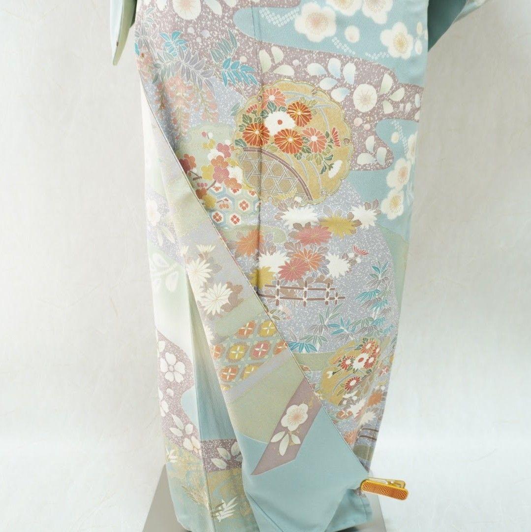 訪問着フルセット　286▪︎ 正絹　卒業式　入学式　お宮参り　七五三　披露宴