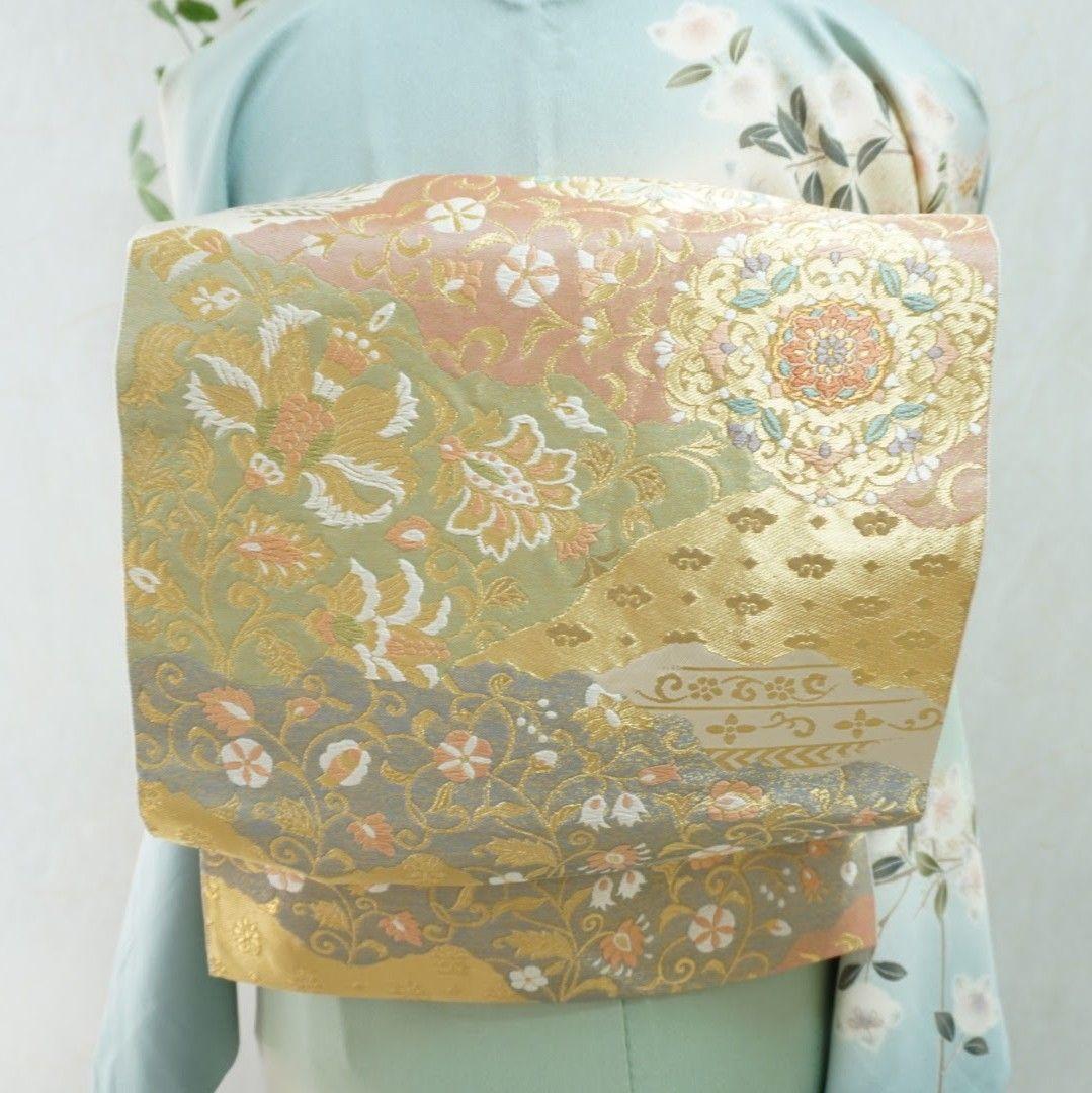 訪問着フルセット　286▪︎ 正絹　卒業式　入学式　お宮参り　七五三　披露宴