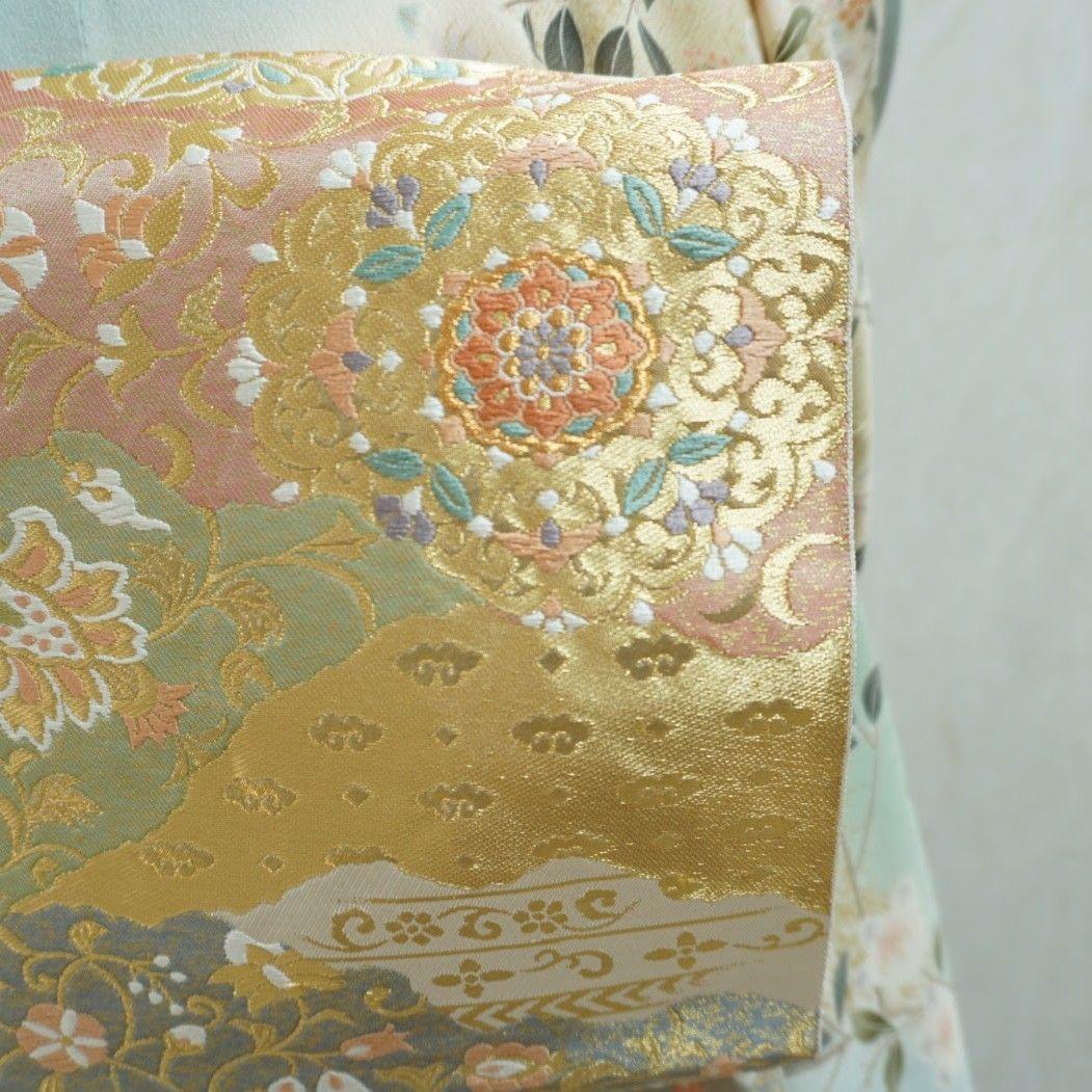 訪問着フルセット　286▪︎ 正絹　卒業式　入学式　お宮参り　七五三　披露宴