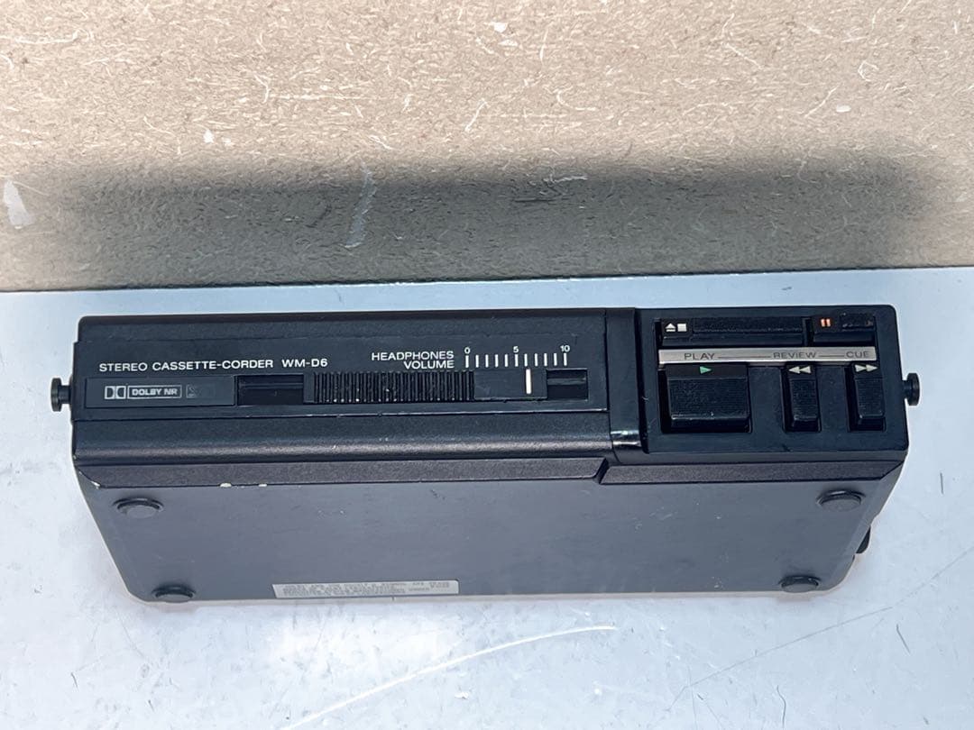 SONY WM-D6 カセットウォークマン プロフェッショナル ジャンク