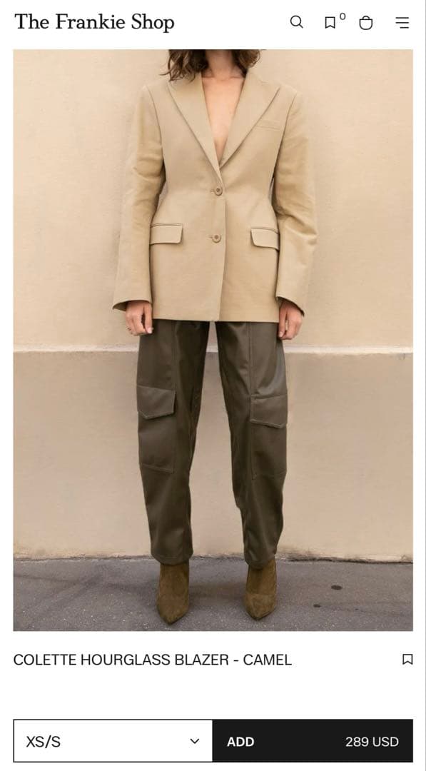 The Frankie Shop BLAZER フランキーショップ ジャケット