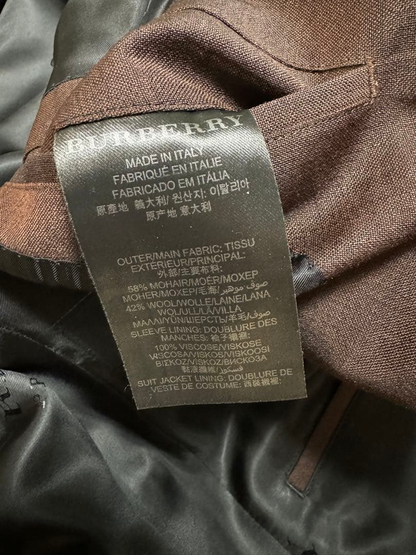 Burberry prorsum16SS ブラウンジャケット