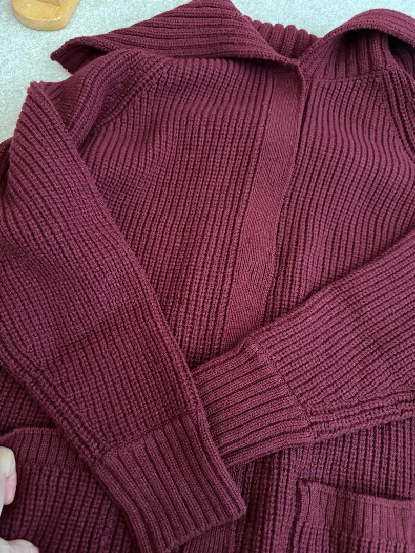 FOXEY ウールカシミヤニットコート