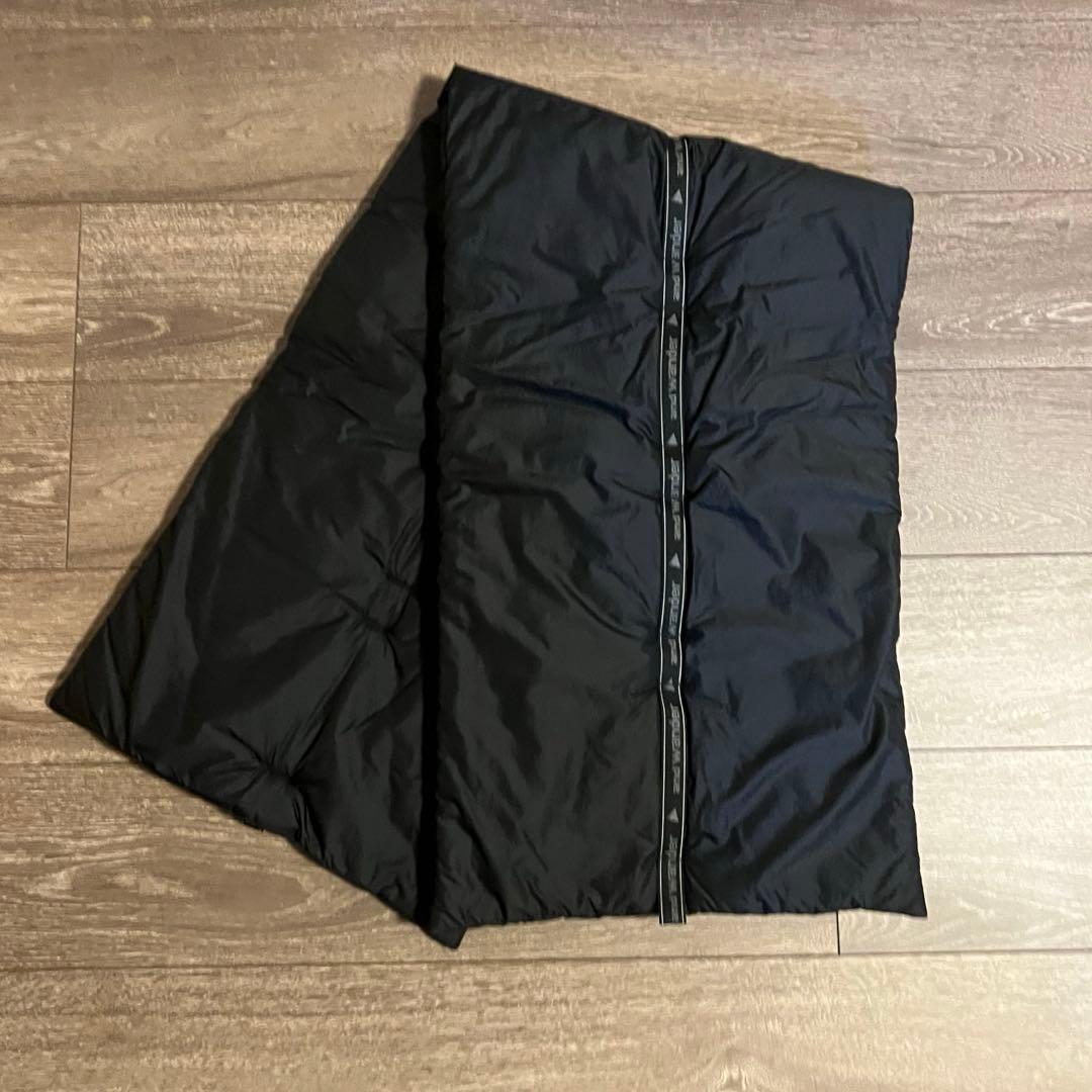 and wander アンドワンダー ripstop down muffler