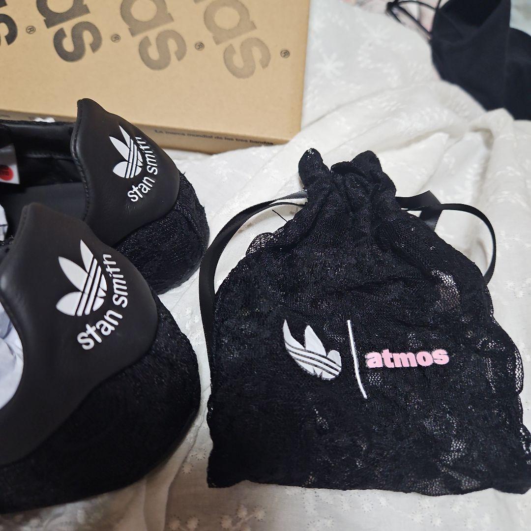 靴 Atmos pink adidas Stan Smith Lo Pro 25cm