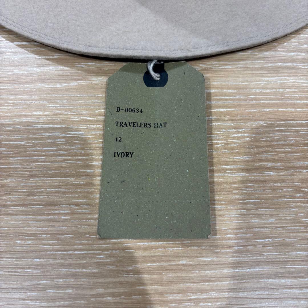 【新品】THE H.W DOG＆CO. TRAVELERS HAT サイズ42