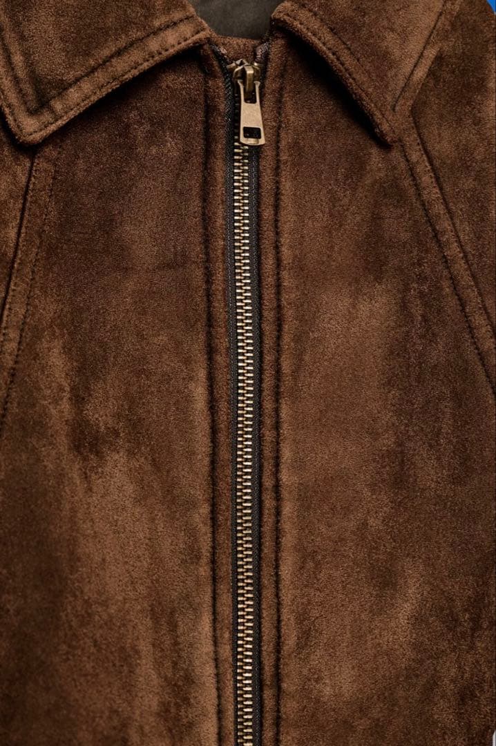 ZARA ザラ　フェイクスエードジャケット　新品、未使用