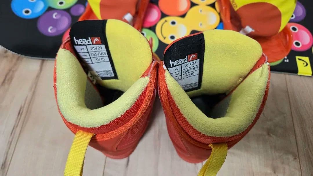 最終値下げheadヘッドキッズ用スノーボード3点セット80cmブーツ16.5cm