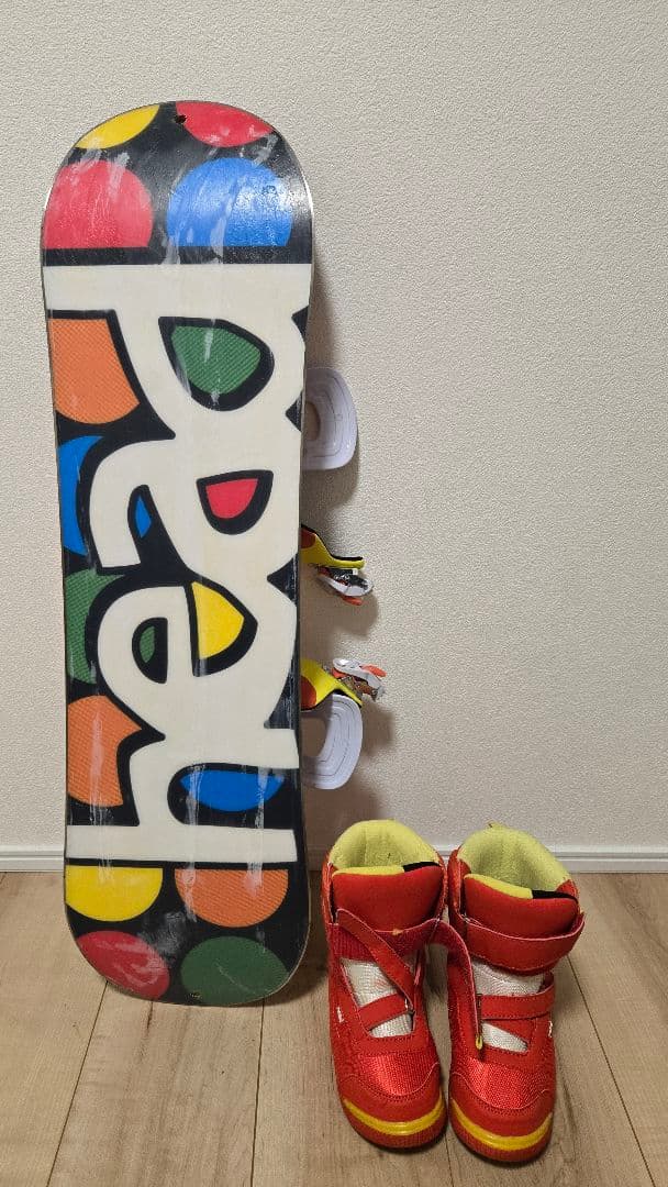 最終値下げheadヘッドキッズ用スノーボード3点セット80cmブーツ16.5cm