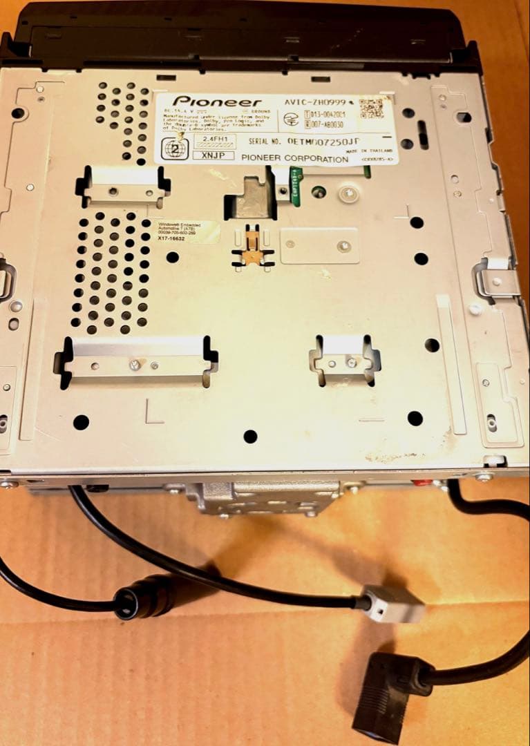 【すぐ発送】SSD化Pioneer カロッツェリア AVIC-ZH0999