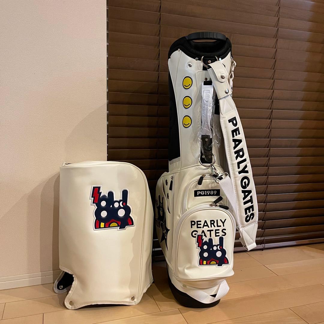 も*も様 【即発送】PEARLY GATESパーリーゲイツ キャディバッグ ゴル