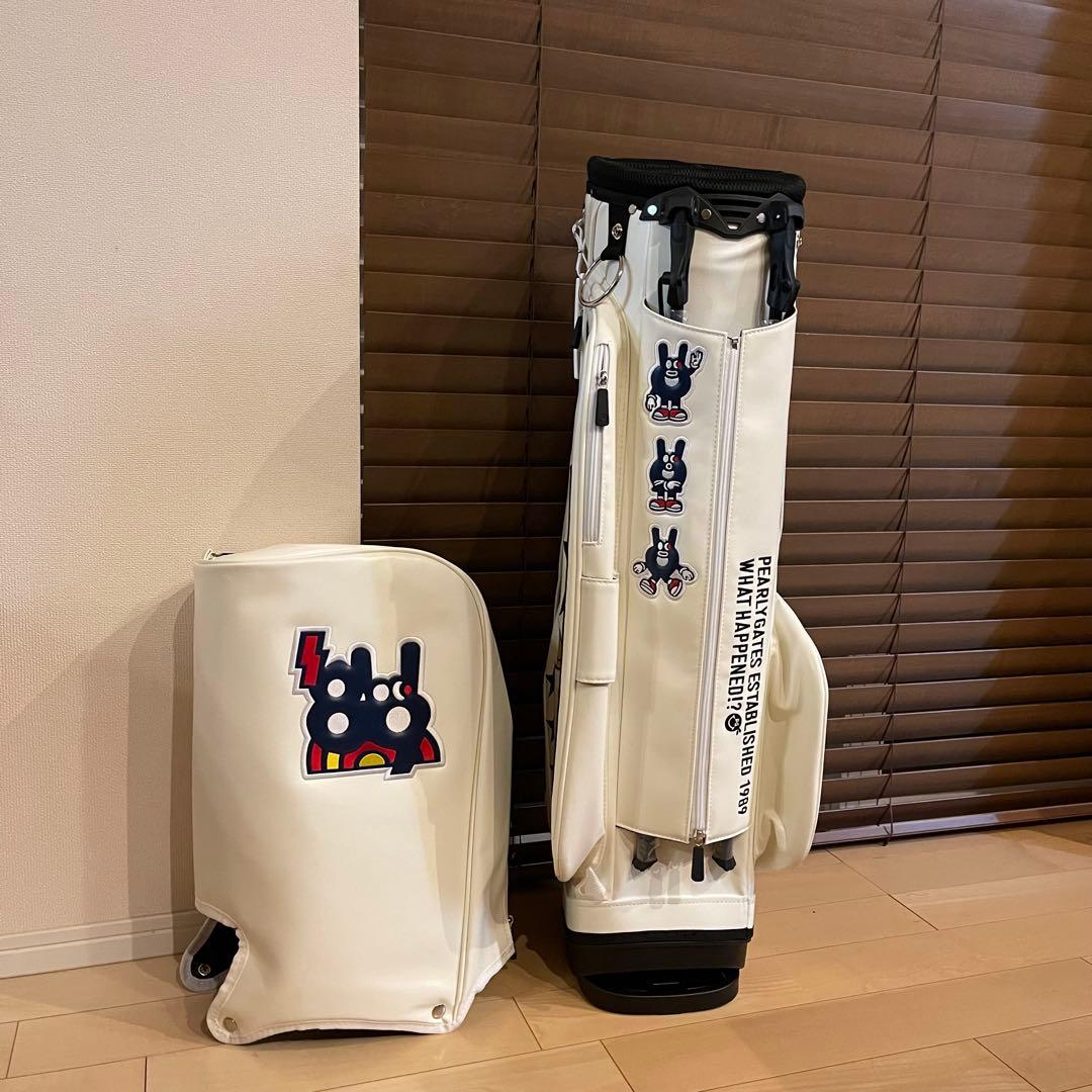 も*も様 【即発送】PEARLY GATESパーリーゲイツ キャディバッグ ゴル