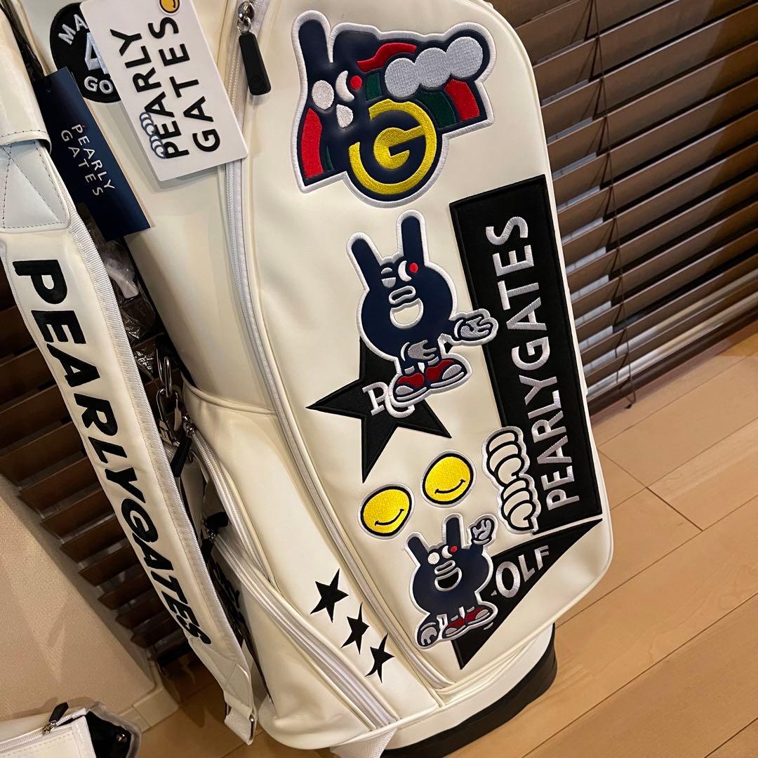 も*も様 【即発送】PEARLY GATESパーリーゲイツ キャディバッグ ゴル