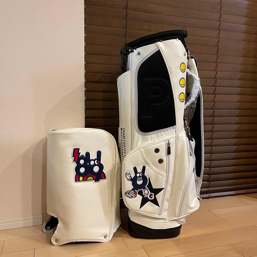 も*も様 【即発送】PEARLY GATESパーリーゲイツ キャディバッグ ゴル