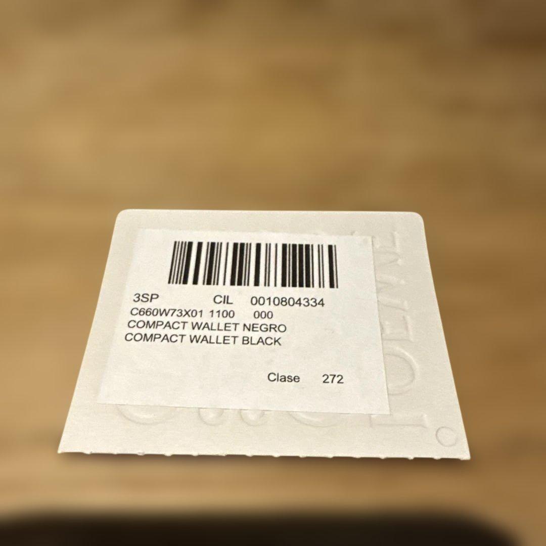 LOEWE ブラック 二つ折り財布