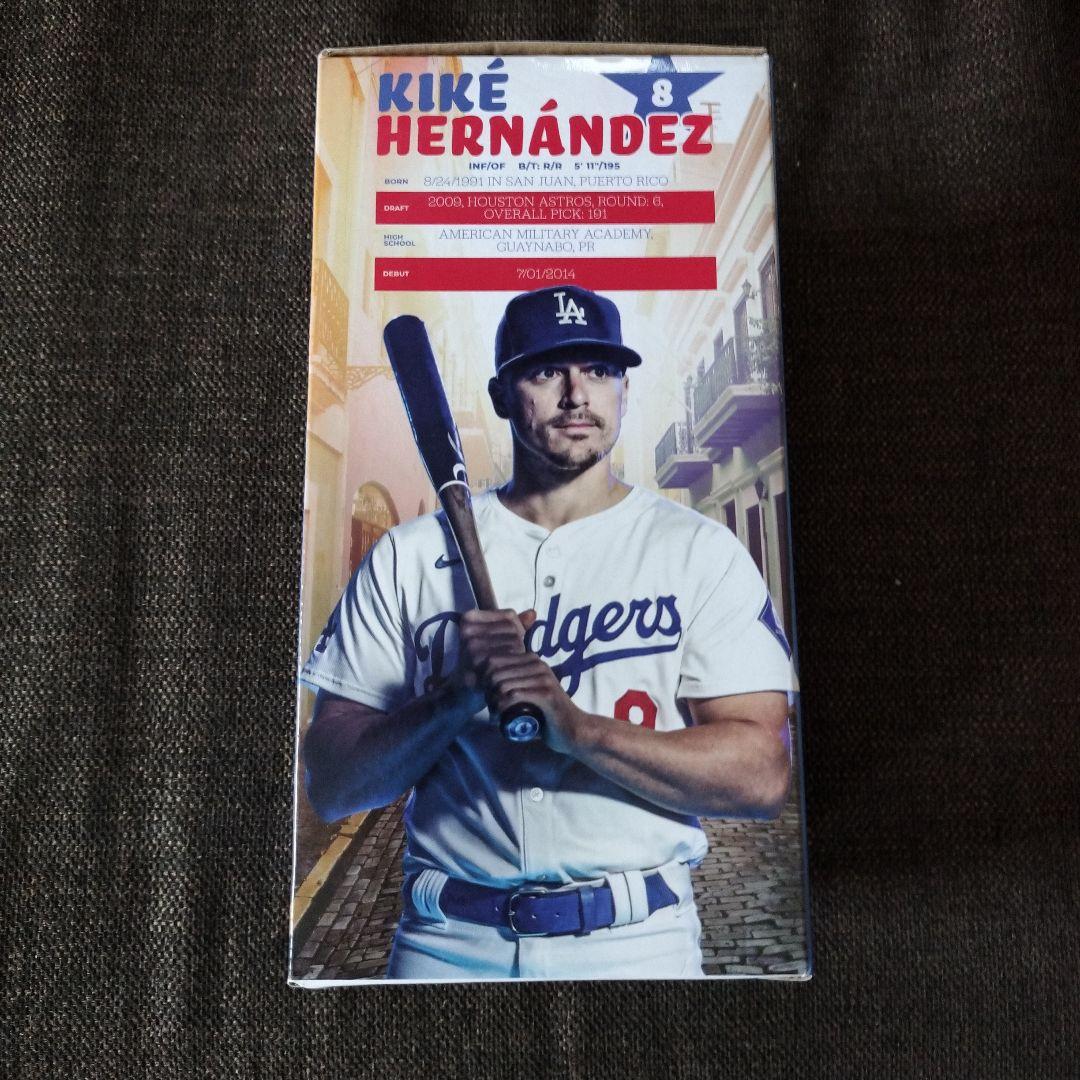 Kiké Hernández Dodgers ボブルヘッド人形
