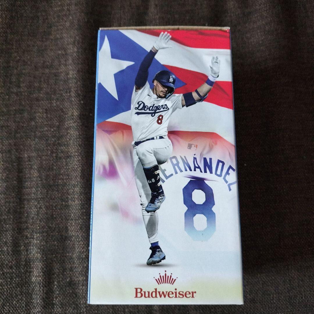 Kiké Hernández Dodgers ボブルヘッド人形