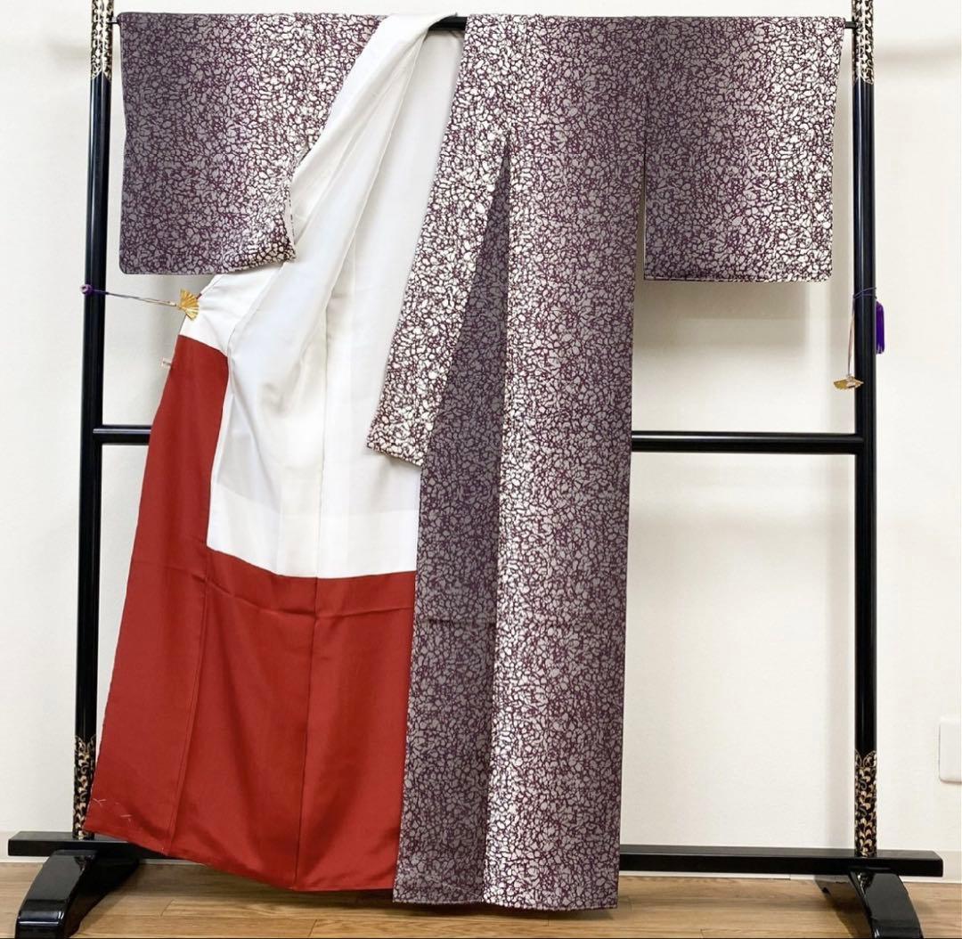 吉兵衛　手染屋　紬　未使用品　伝統工芸品　ガード加工済み　正絹