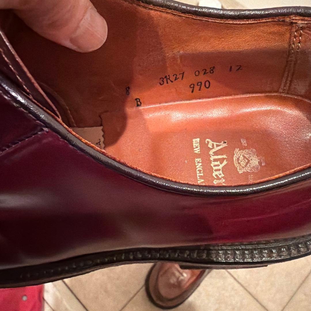 Alden 990バーガンディ