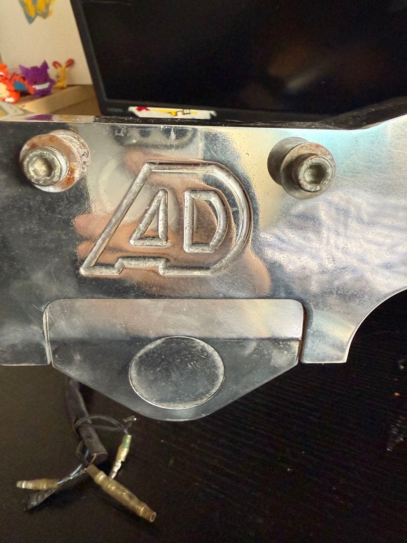 SR400 トリプルツリー 鏡面仕上げ