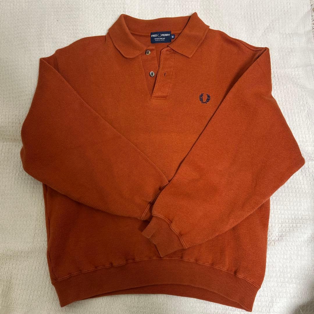 FRED PERRYニットポロシャツ