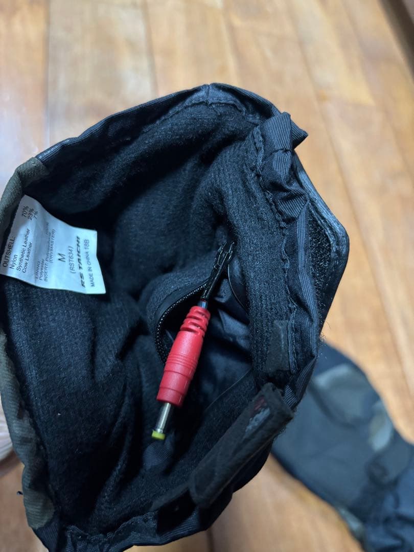 ⭐️超美品TAICHI eHEAT 迷彩 電熱バイクグローブ⭐️