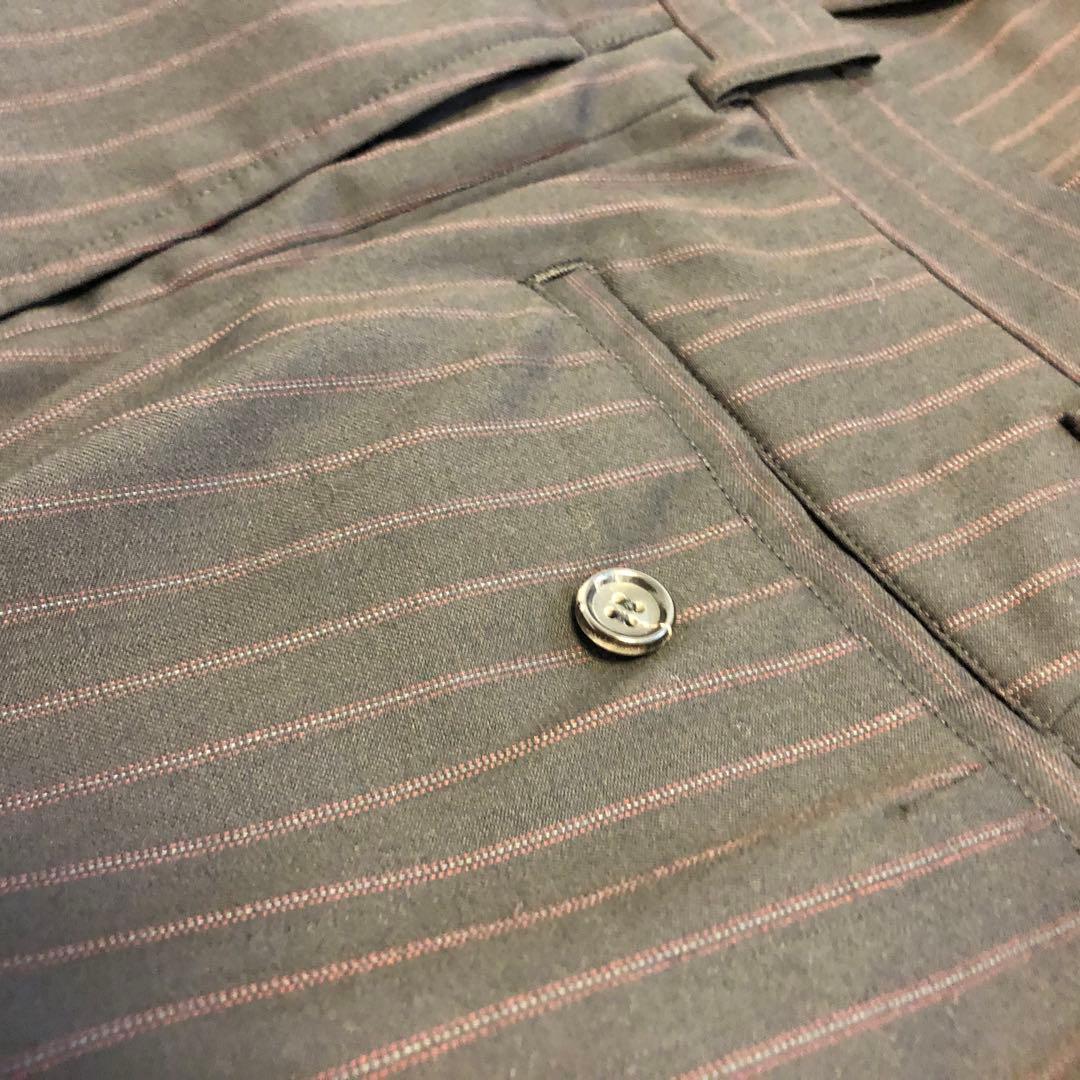 コムデギャルソンオム　 ストライプスーツ AD2006