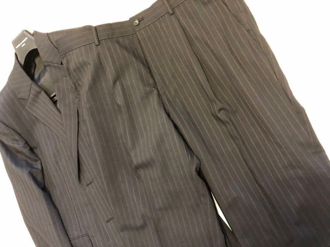 コムデギャルソンオム　 ストライプスーツ AD2006