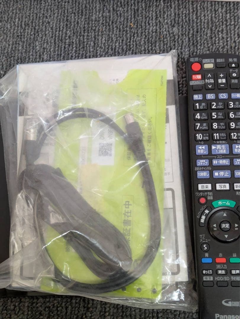 ✨美品Panasonic ブルーレイレコーダーDMR-BCW560 2019年製