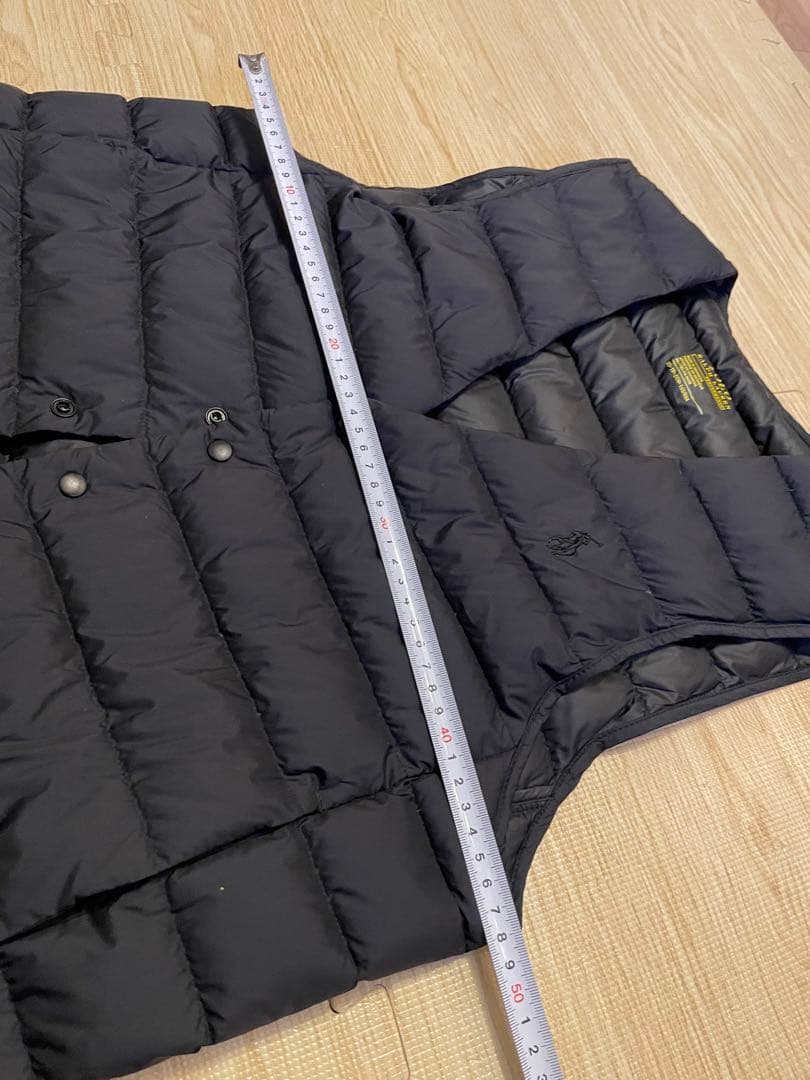 ポロラルフローレン パッカブル ダウンベスト 黒 XS 軽量