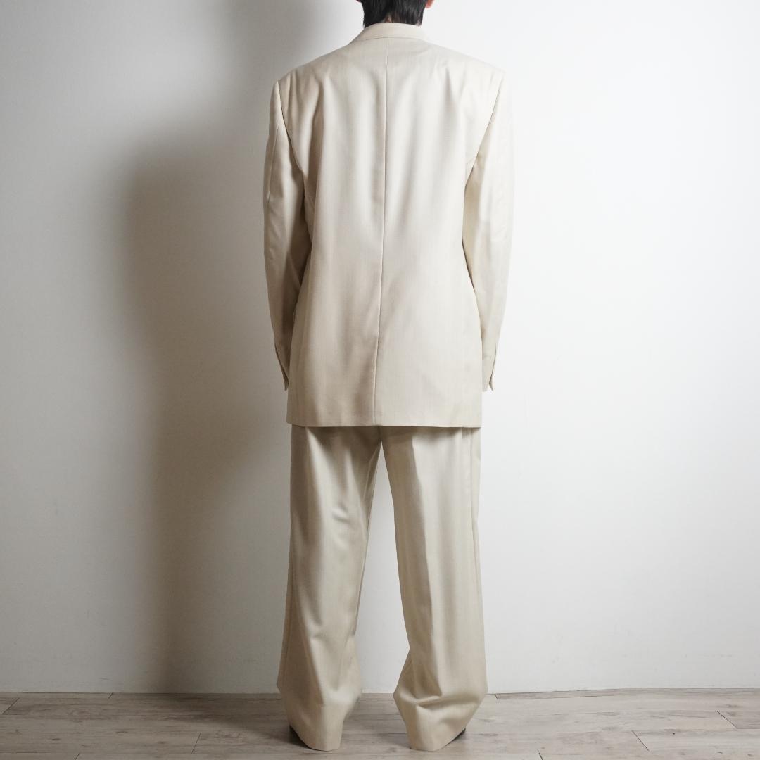 GIANNI VERSACE シングルセットアップスーツ アイボリー/VW288