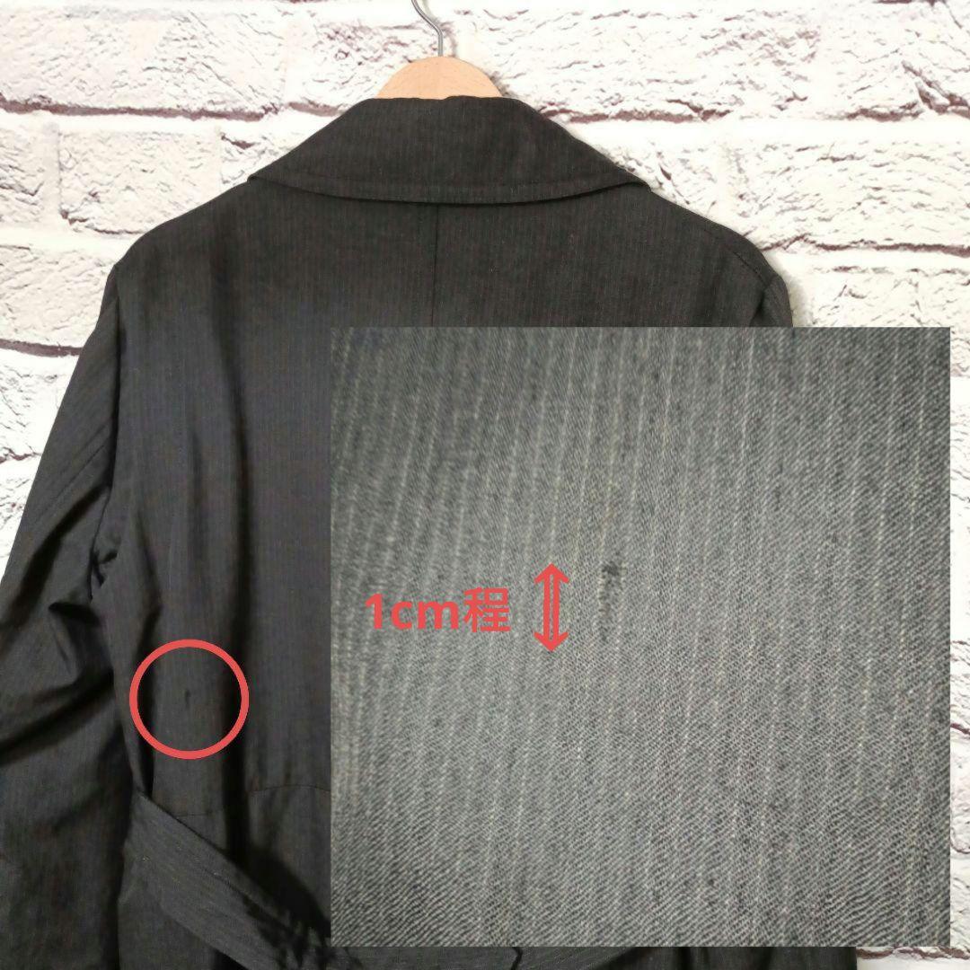 希少■MASAKI MATSUSHIMA 超ロング丈 トレンチコート ブラック