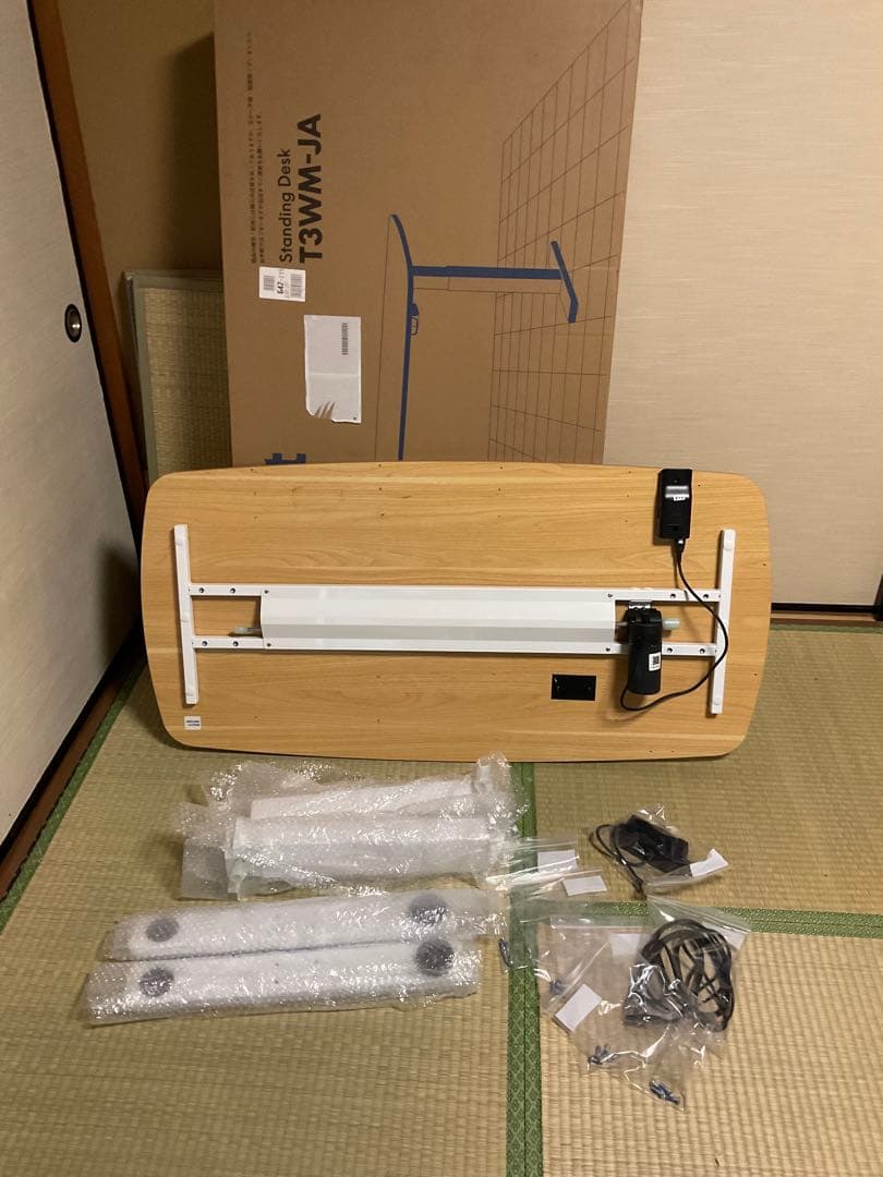 FlexiSpot T3WM-JA 電動昇降ローテーブル　傷あり