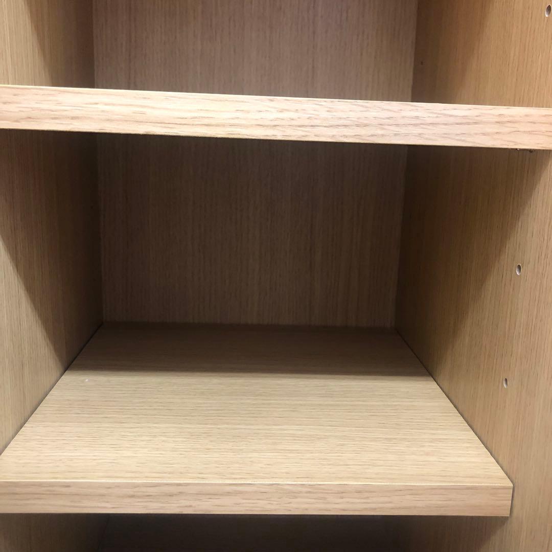 NITORI ニトリ サイドボード ナチュラル 4段チェスト 扉付き z127