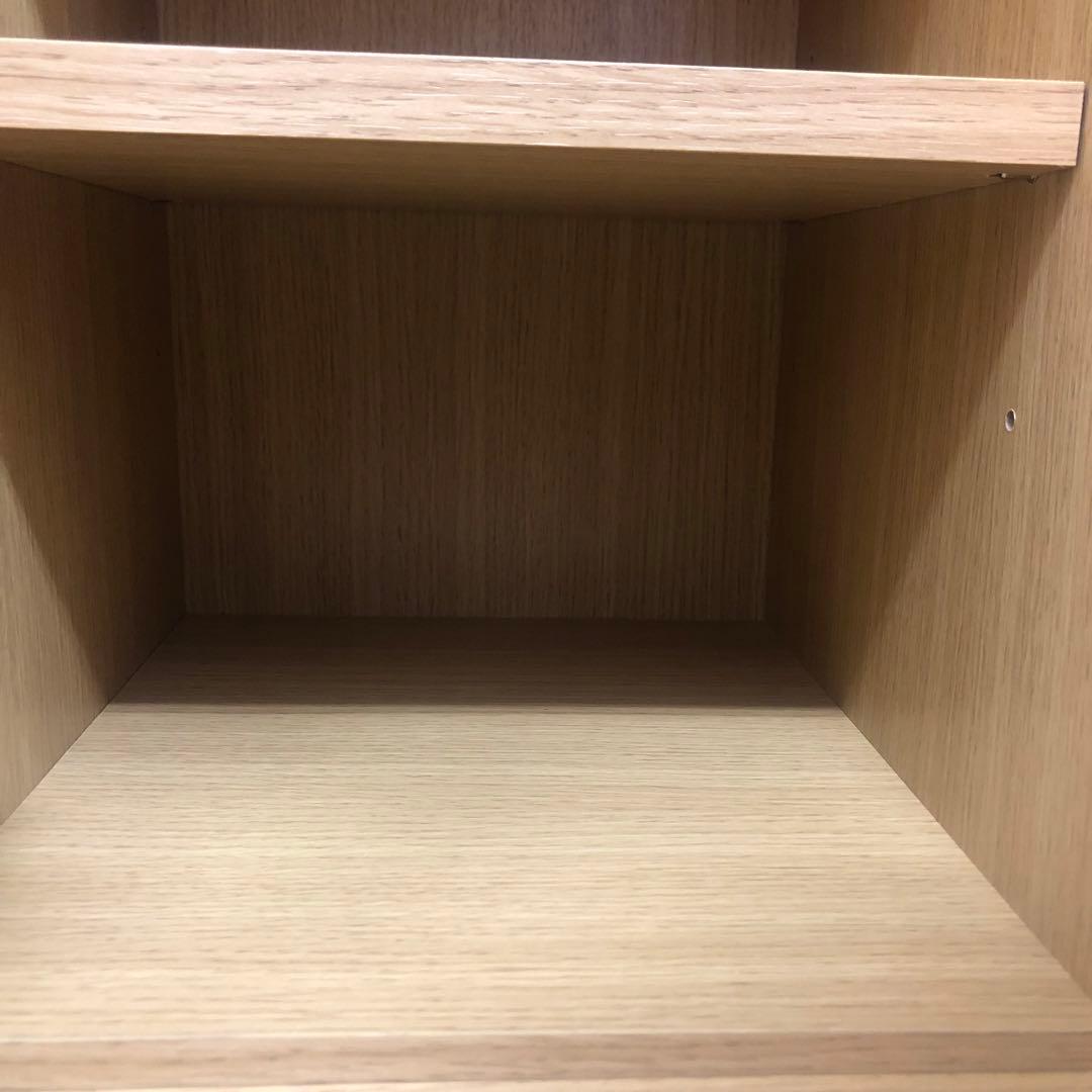 NITORI ニトリ サイドボード ナチュラル 4段チェスト 扉付き z127