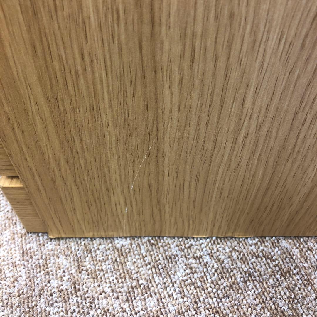 NITORI ニトリ サイドボード ナチュラル 4段チェスト 扉付き z127