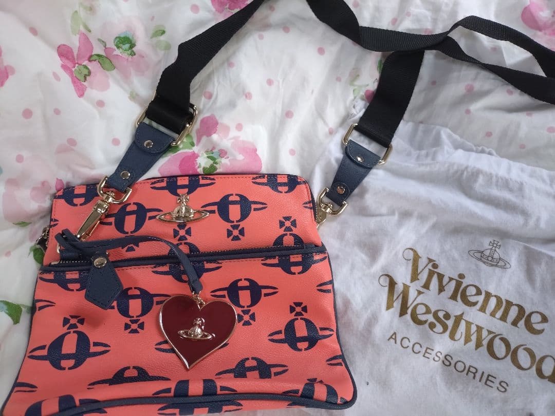 Vivienne Westwood ショルダーバッグ オレンジ