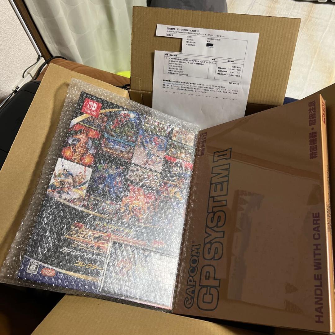 カプコン限定 ベルトアクション コレクション COMPLETE BOX スイッチ